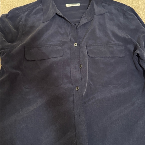 equipment blue button down - Picture 6 of 6